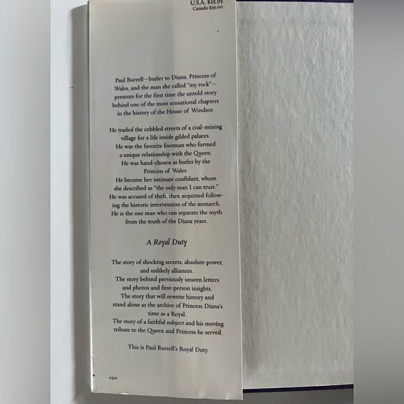 A Royal Duty by Paul Burrell Princess Diana’s Butler - Picture 2 of 13